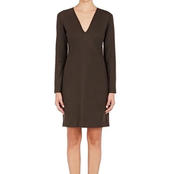 theory jersey dress Striped Cotton Jersey Essential T-Shirt Dress